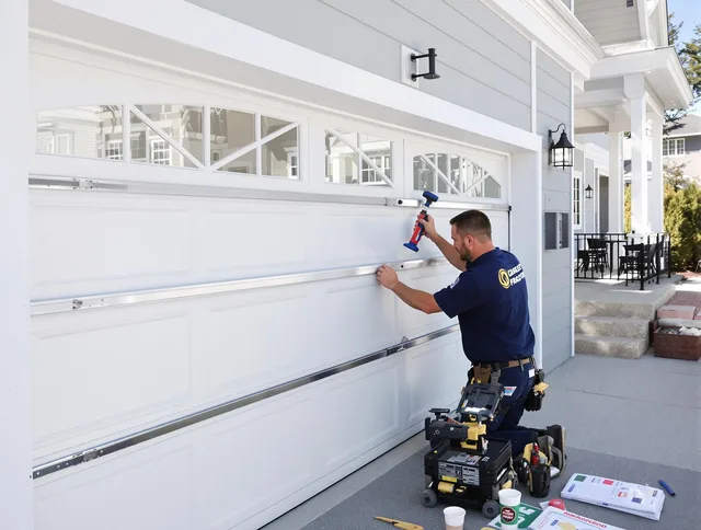 Professional garage door installation by Mahoning Garage Door Repair in Mahoning