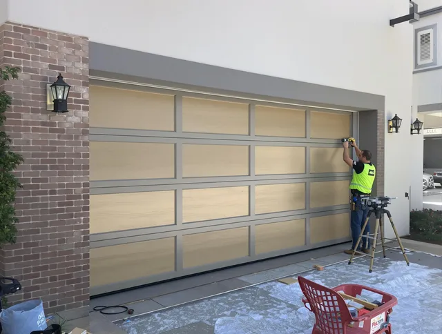 Garage door replacement service by Mahoning Garage Door Repair in Mahoning