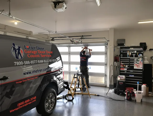 Mahoning Garage Door Repair team performing same-day garage door repair in Mahoning