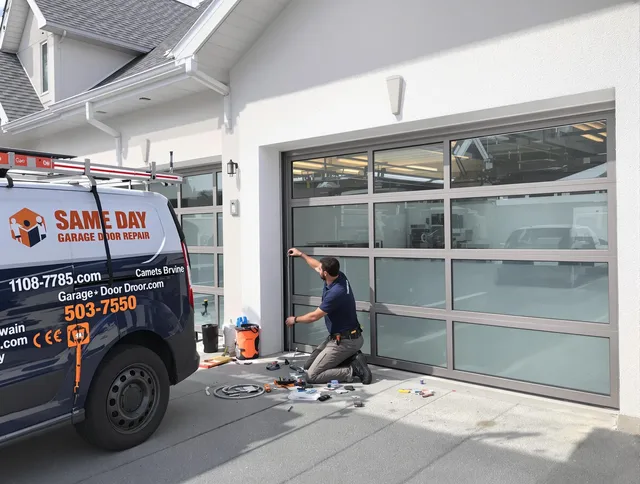 Same-day garage door repair service by Mahoning Garage Door Repair in Mahoning